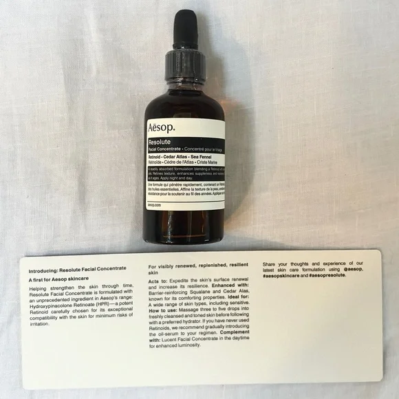 Aesop Resolute Facial Concentrate Oil Serum - Picture 2 of 4